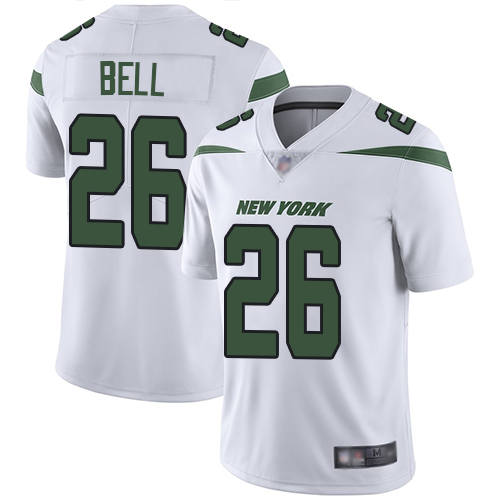 New York Jets Limited White Men LeVeon Bell Road Jersey NFL Football #26 Vapor Untouchable->women nfl jersey->Women Jersey